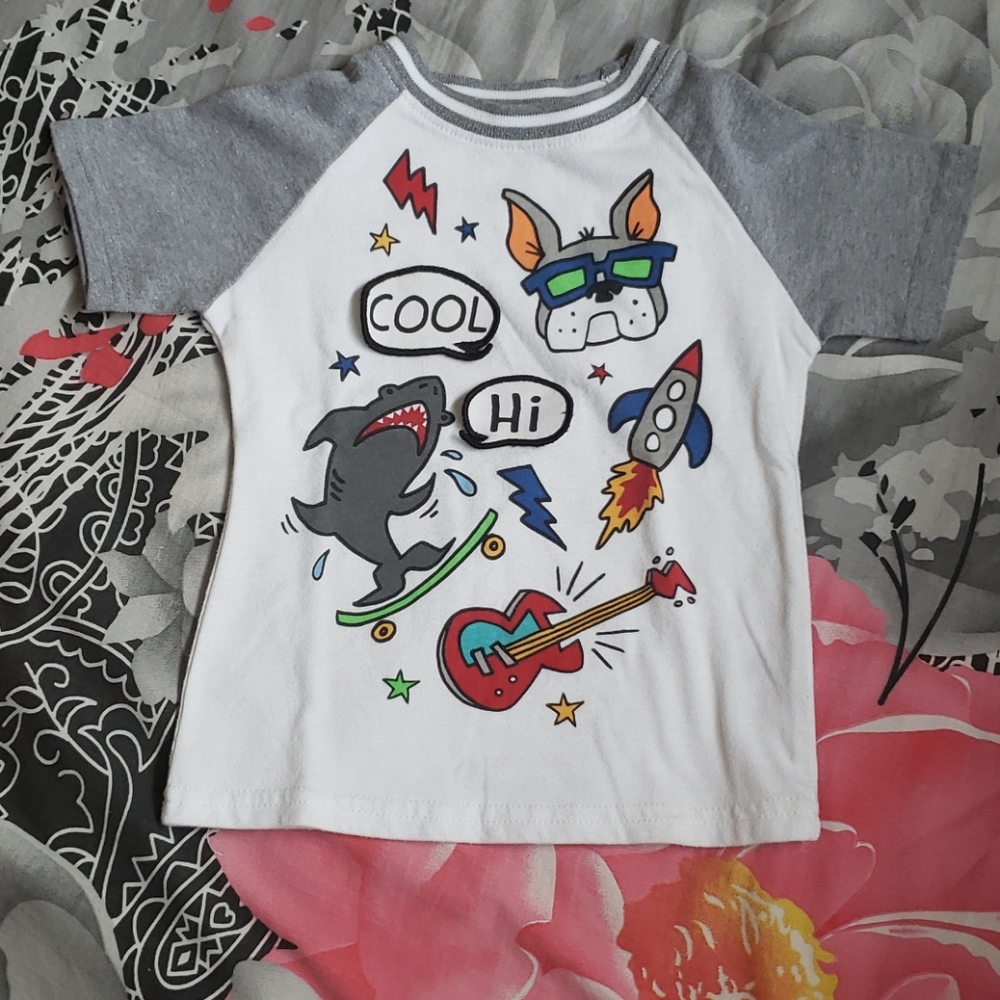 top #shark #dog # rocket (2T boy)